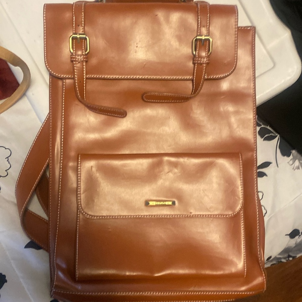 Camellia Vintage Backpack for Laptop 15.6 inches